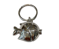 Schlüsselanhänger Del Conte in Silber PCAG185